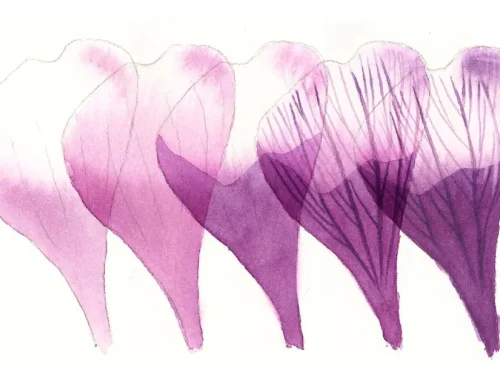 Crocus Painting: How to Paint a Crocus Petal