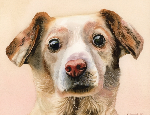 How to Paint a Dog in Watercolor – Tutorial Preview